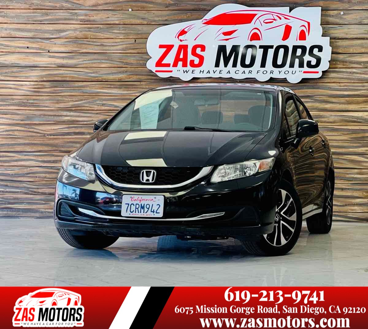 2013 Honda Civic Sdn EX