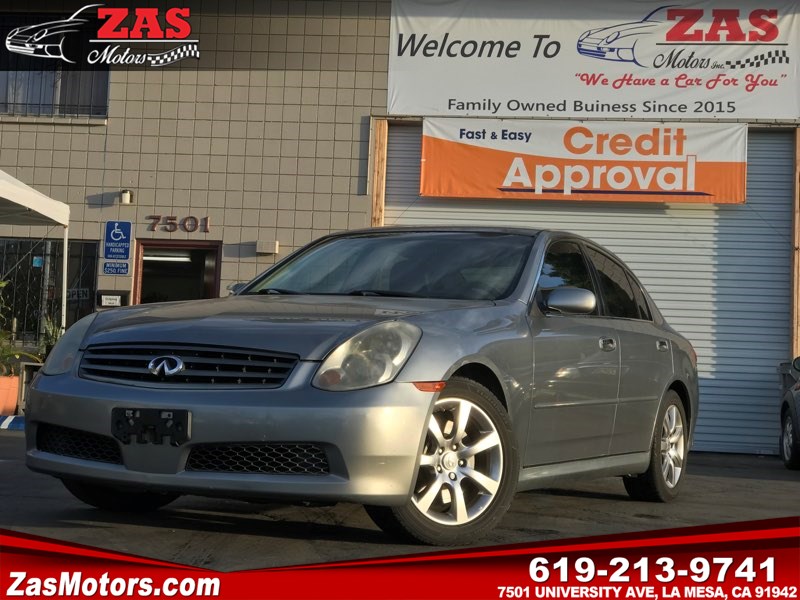 Sold 2005 Infiniti G35 Sedan In La Mesa