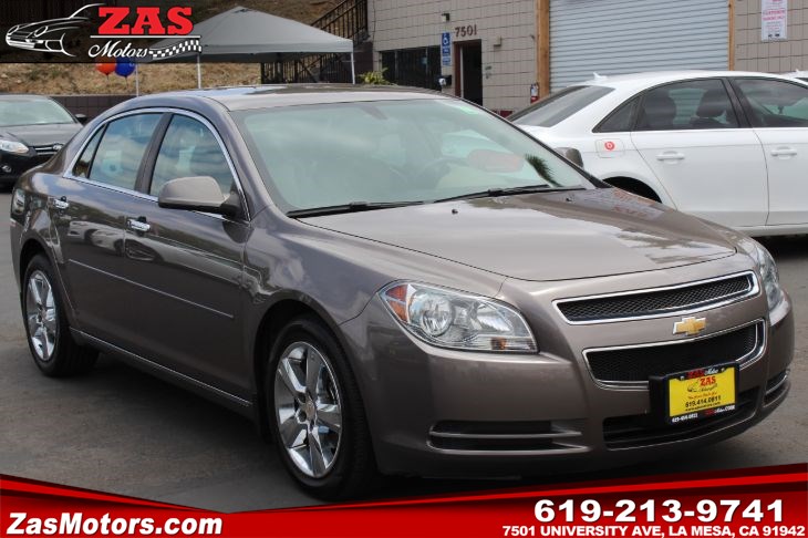 Sold 2012 Chevrolet Malibu Lt W 2lt In La Mesa