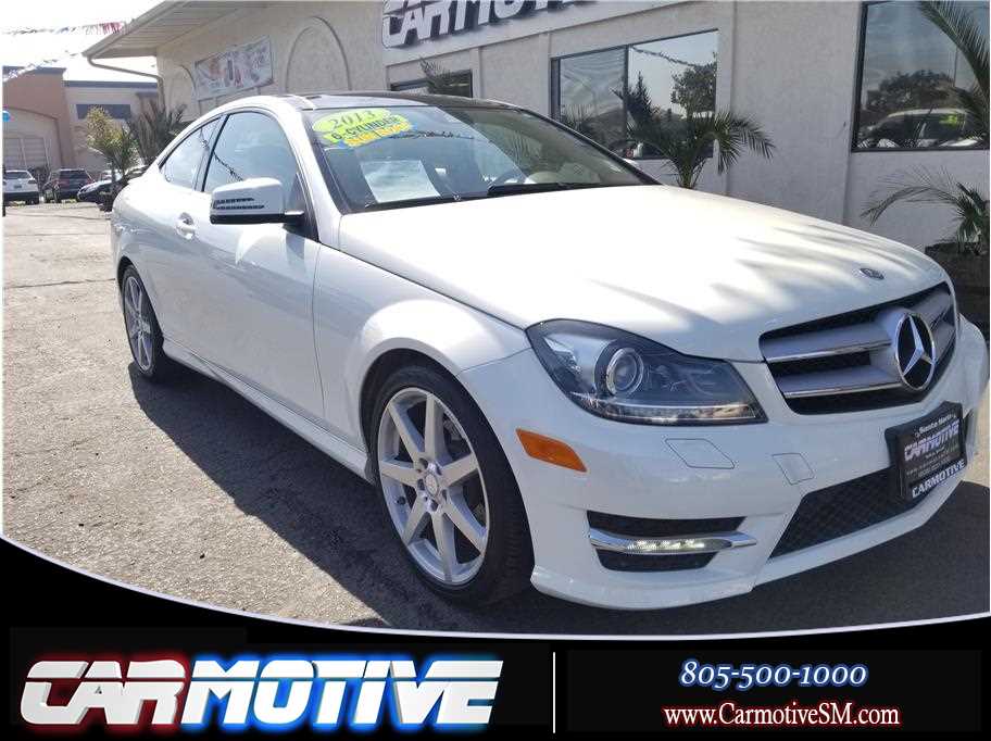 Sold 13 Mercedes Benz C 250 C 250 Coupe 2d In Santa Maria