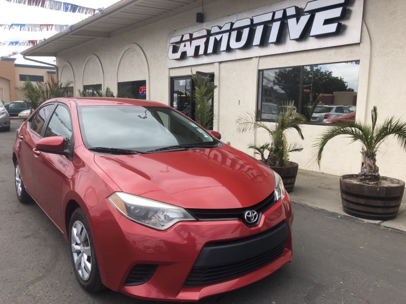 Sold 2014 Toyota Corolla Le Plus Sedan 4d In Santa Maria
