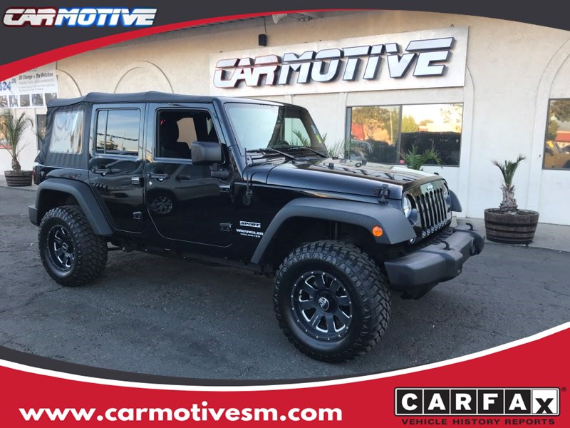 Sold 2015 Jeep Wrangler Unlimited Unlimited Sport Suv 4d In Santa Maria