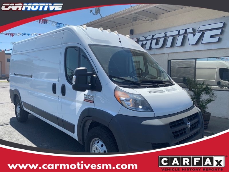 2017 ram promaster cargo van 2500 high roof specs