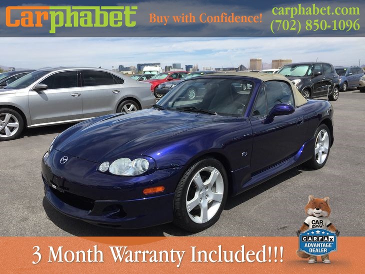 Sold 2003 Mazda Mx 5 Miata Cloth In Las Vegas