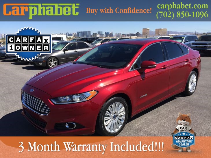 Sold 2013 Ford Fusion Se Hybrid In Las Vegas