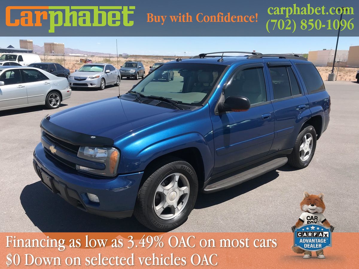 2005 chevy trailblazer blue