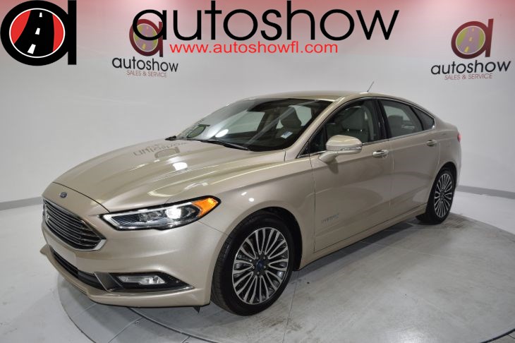Sold 2018 Ford Fusion Hybrid Titanium In Plantation