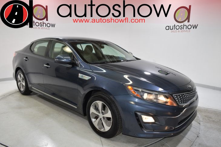 Sold 2014 Kia Optima Hybrid Lx In Plantation