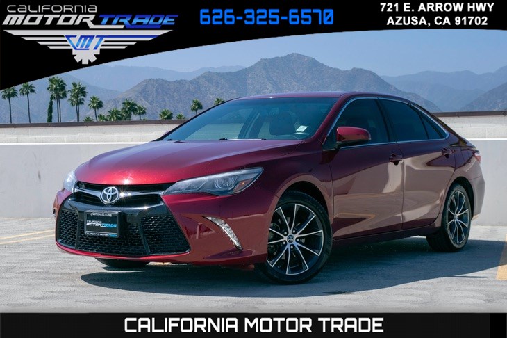 Used 2016 Toyota Camry Xse V6 Wireless Charger Back Up Camera