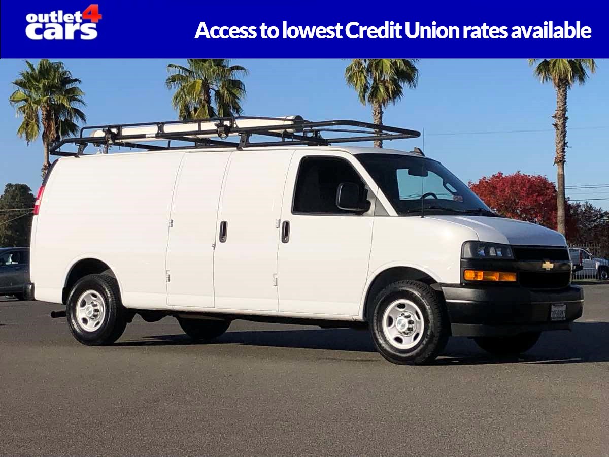 2018 Chevrolet Express Cargo Van Extended Van 3D