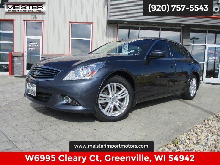 2011 Used Infiniti G37 Sedan 4dr X Sport Appearance Edition Awd At Dip S Luxury Motors Serving Elizabeth Nj Iid 14812483