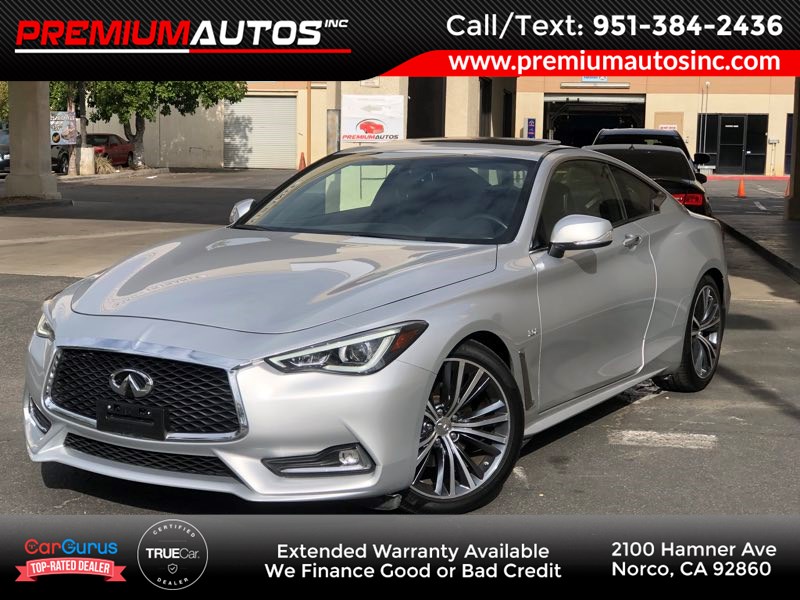 Sold 2017 Infiniti Q60 3 0t Premium In Norco