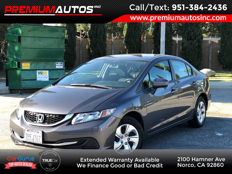 Used 2015 Honda Civic Sedan Lx In Norco