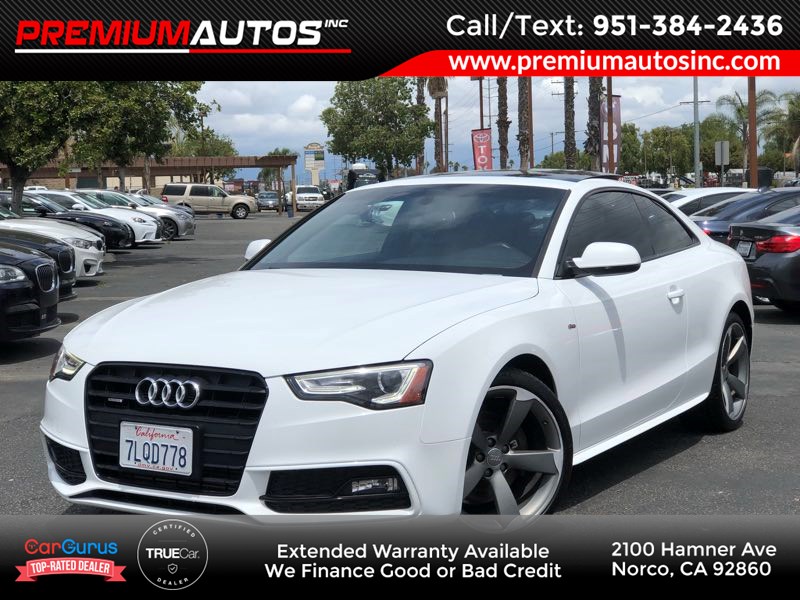 Sold 2015 Audi A5 Premium Plus S Line Manual In Norco