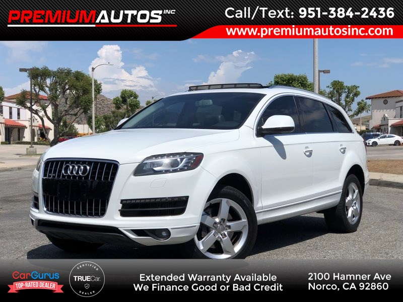 Sold 2015 Audi Q7 3 0l Tdi Premium Tdi Extended Warranty In Norco