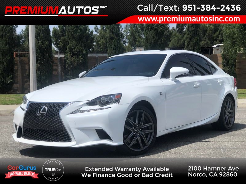 Sold 16 Lexus Is 0t F Sport Red Interior In Norco
