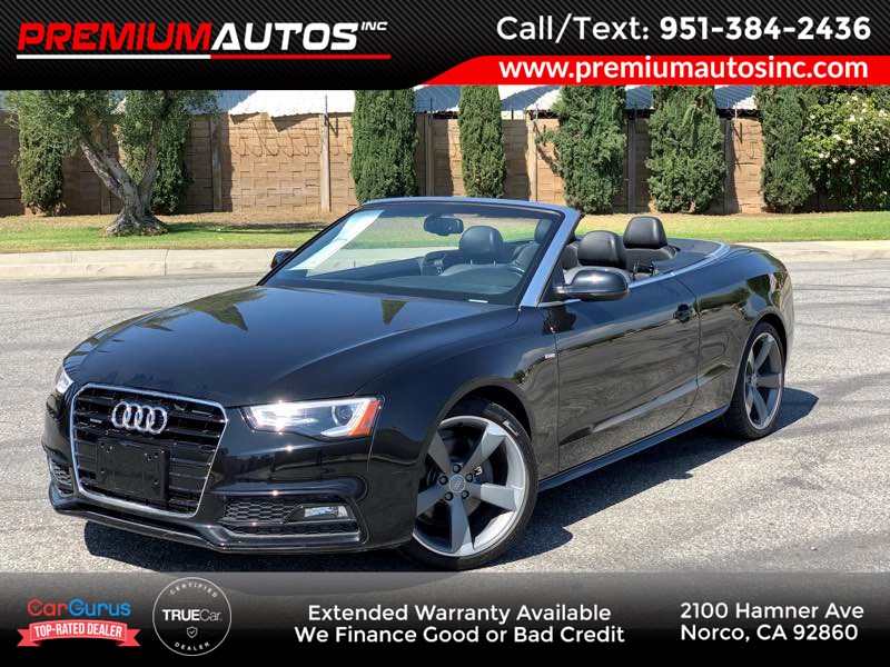Sold 15 Audi A5 Premium Plus Sport Plus Pkg Tech In Norco