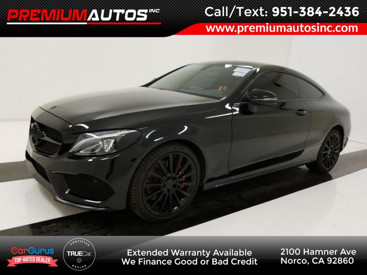 Sold 2017 Mercedes Benz C 300 Coupe Amg Pkg Red Seats In Norco