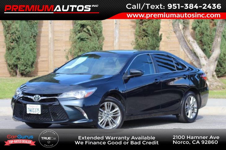 Used 2017 Toyota Camry Se In Norco premium autos