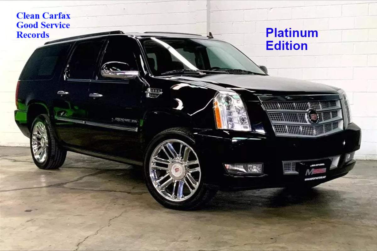 2014 Cadillac Escalade ESV Platinum Edition