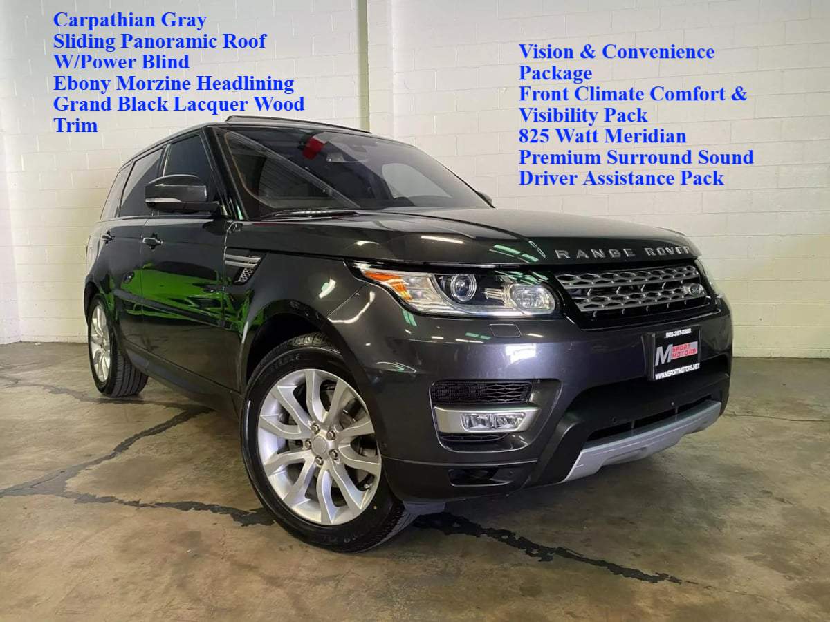 2016 Land Rover Range Rover Sport V6 HSE