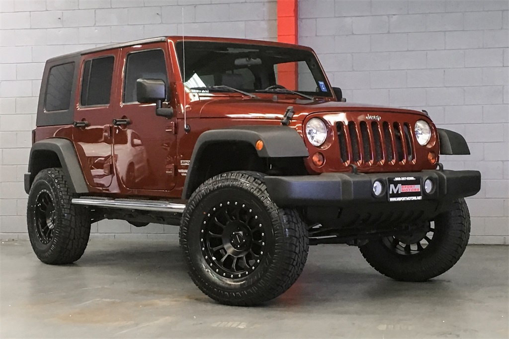 Used 2010 Jeep Wrangler Unlimited Unlimited Sport Lifted In Walnut Creek