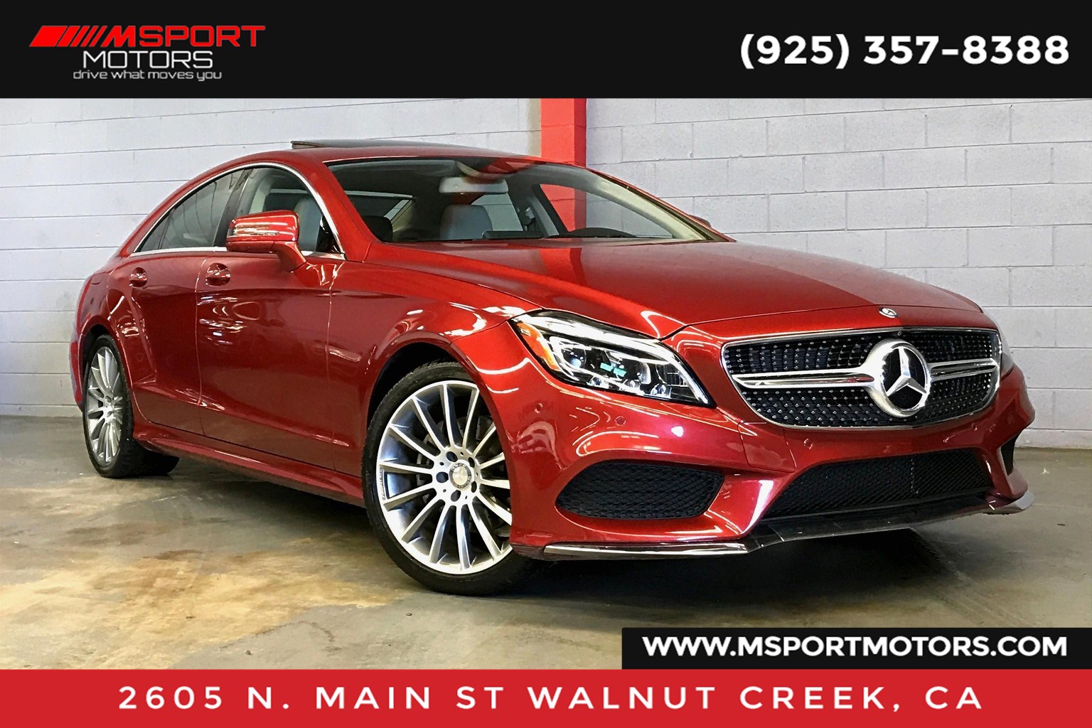 Sold 2016 Mercedes Benz Cls 400 Cls 400 In Walnut Creek