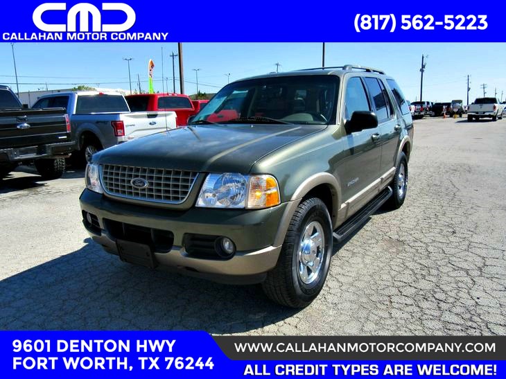 Sold 2002 Ford Explorer Eddie Bauer In Fort Worth
