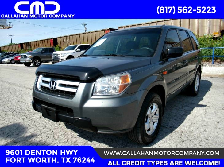 Used 2007 Honda Pilot Lx In Fort Worth