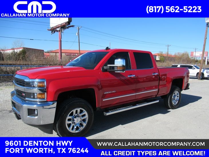 Sold 2015 Chevrolet Silverado 2500hd Built After Aug 14 Ltz In Fort Worth