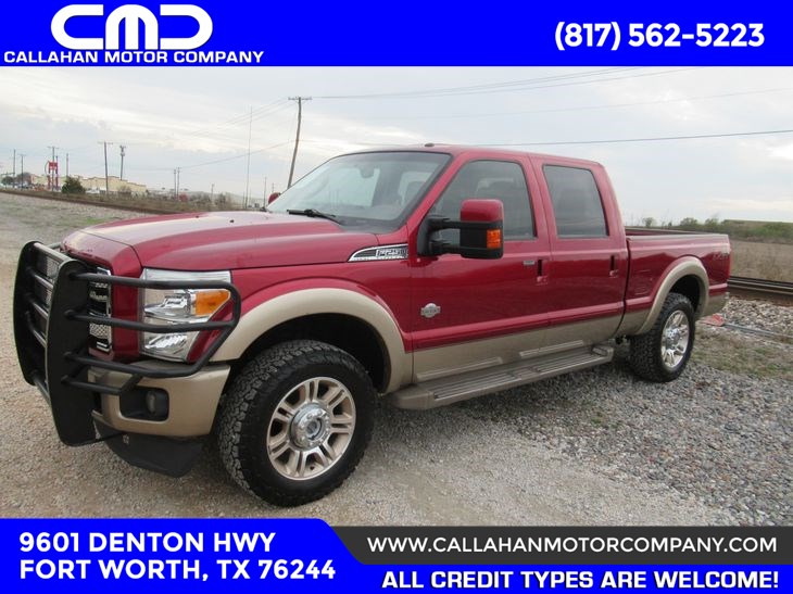 Sold 2014 Ford Super Duty F 250 Srw King Ranch In Fort Worth