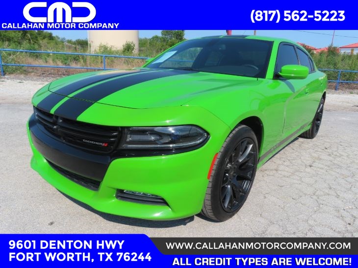 Used 2017 Dodge Charger Sxt In Fort Worth