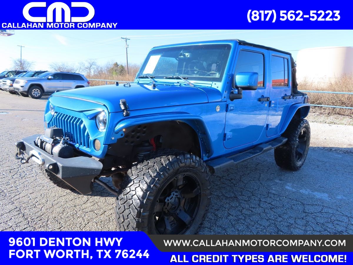 Sold 14 Jeep Wrangler Unlimited Altitude In Fort Worth