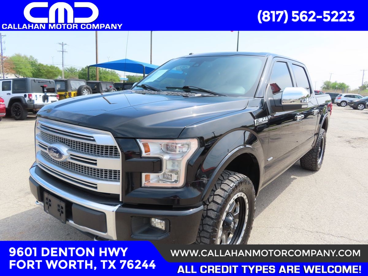 Used 2016 Ford F 150 Platinum In Fort Worth