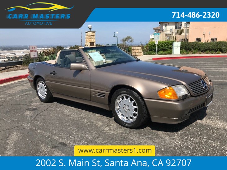 Sold 1992 Mercedes Benz 500sl 2dr Coupe In Santa Ana