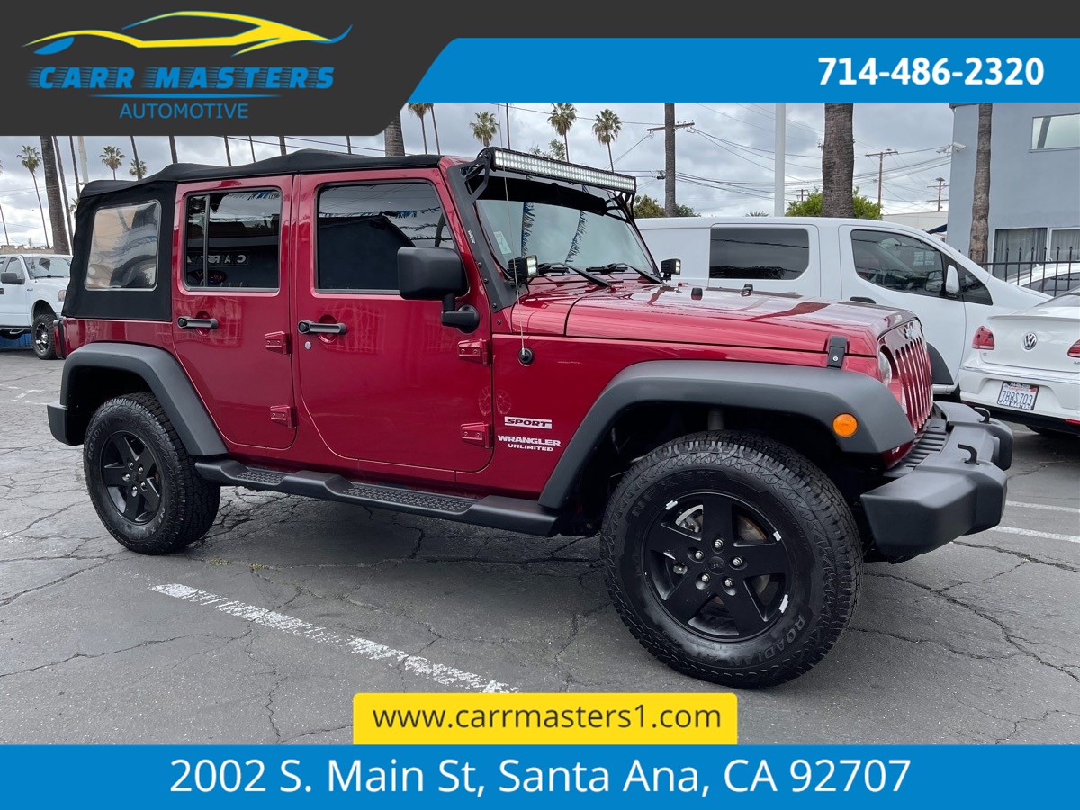 Sold 2013 Jeep Wrangler Unlimited Sport in Santa Ana