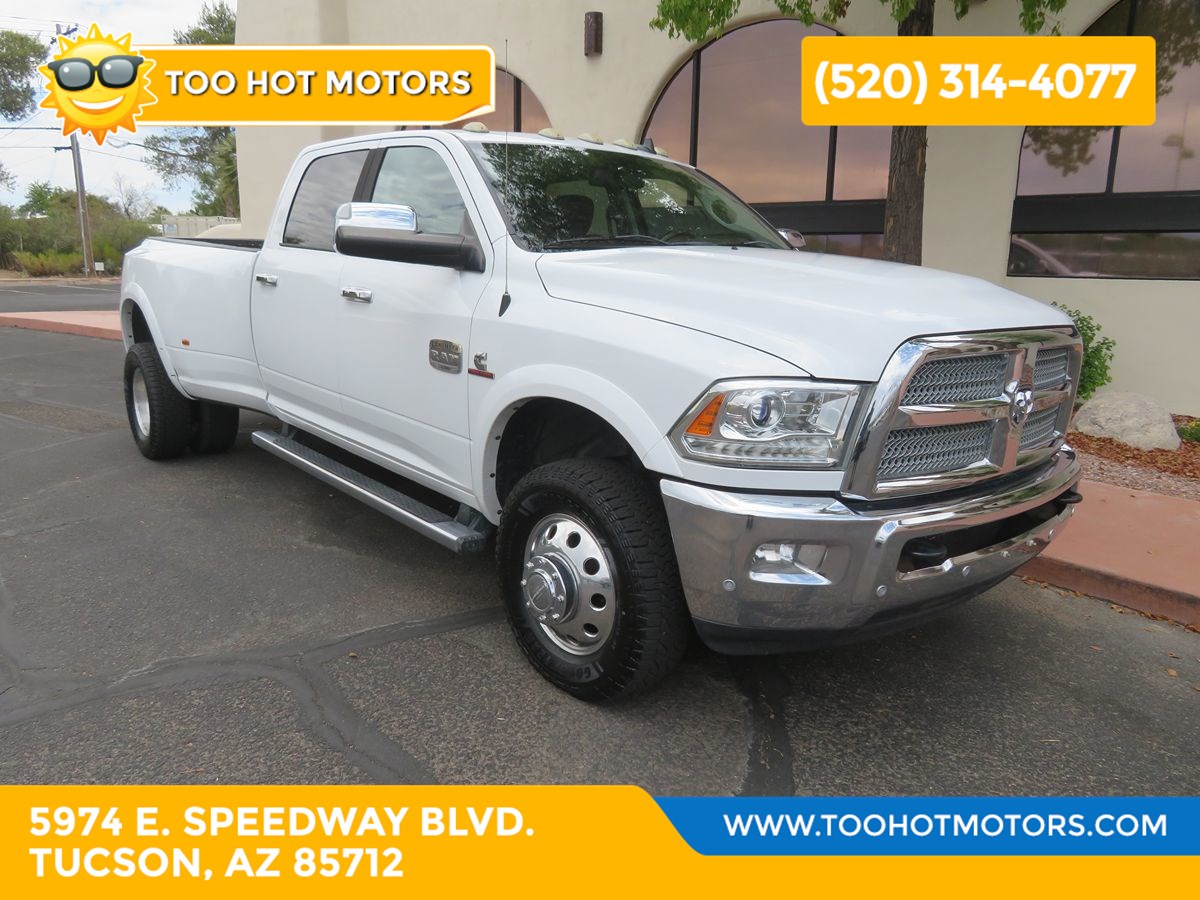 2016 Ram 3500 Laramie Longhorn Dual Rear Wheels