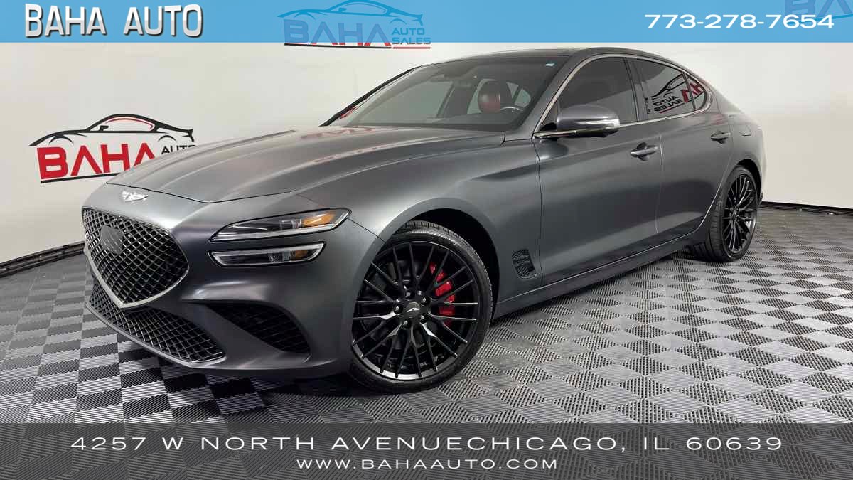 2022 Genesis G70 3.3T Launch Edition