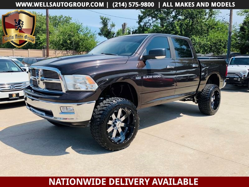 2011 Ram 1500 Big Horn 4x4 Lifted Tires Wells Auto Group