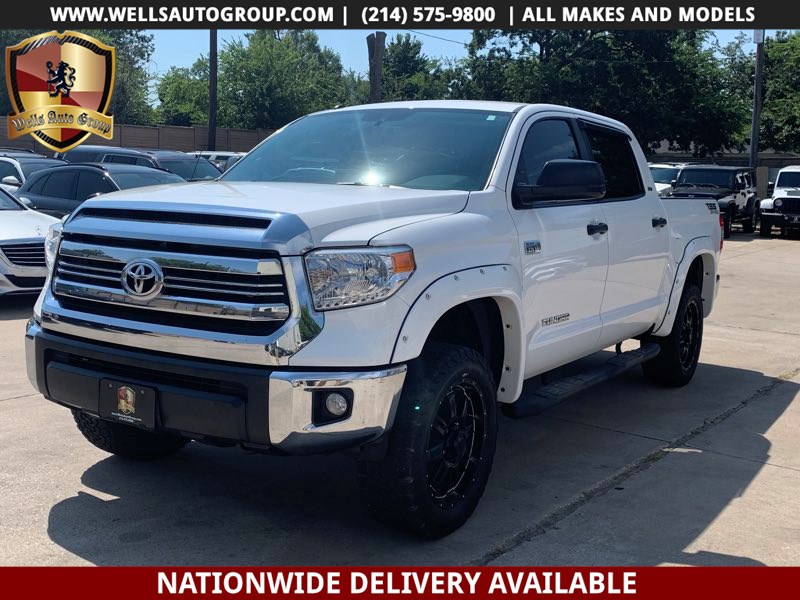 Sold 2016 Toyota Tundra 4wd Truck Sr5 Lifted Tires Lthr 4x4 In Mckinney