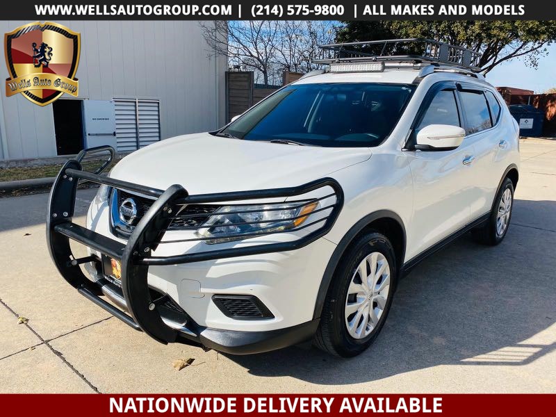 Sold 2014 Nissan Rogue S Roof Rack Bumper Led In Mckinney