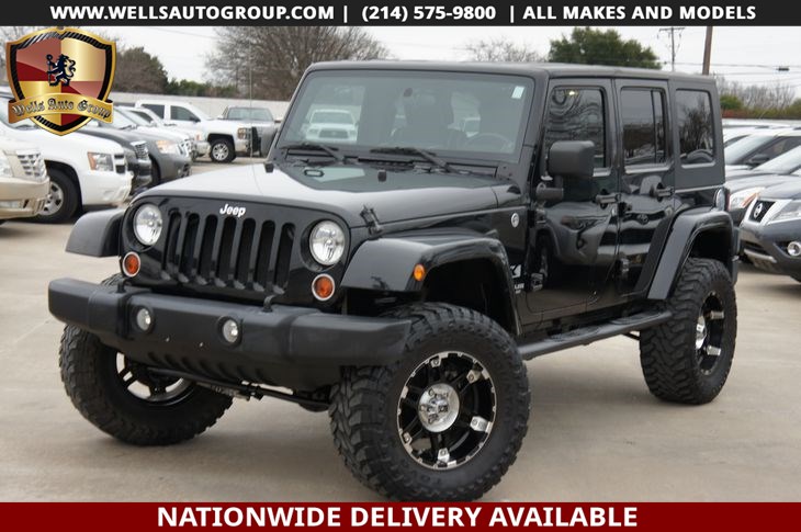 Sold 2009 Jeep Wrangler Unlimited X 4x4 Lifted Hardtop In Mckinney