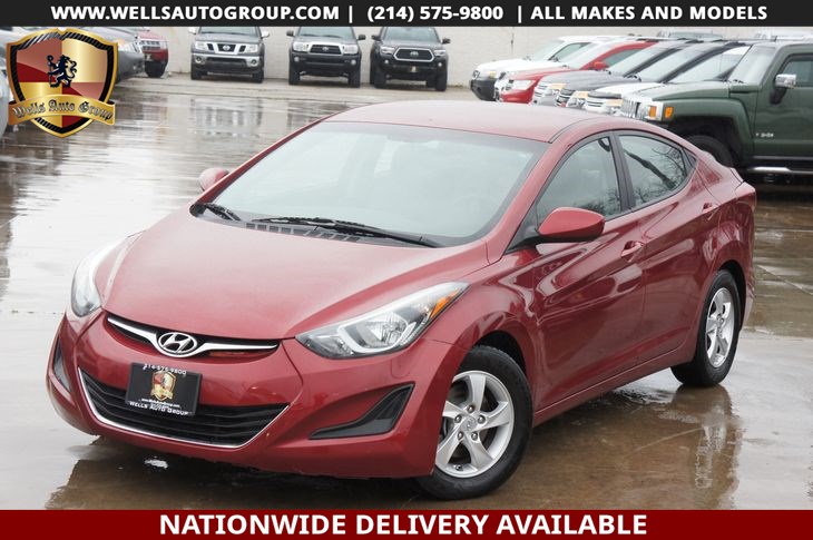 Sold 2014 Hyundai Elantra Se In Mckinney