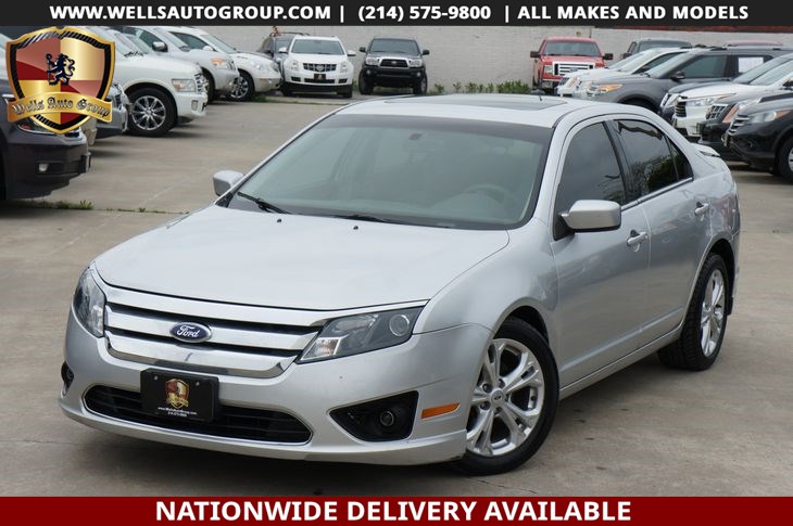 Sold 2012 Ford Fusion Se In Mckinney