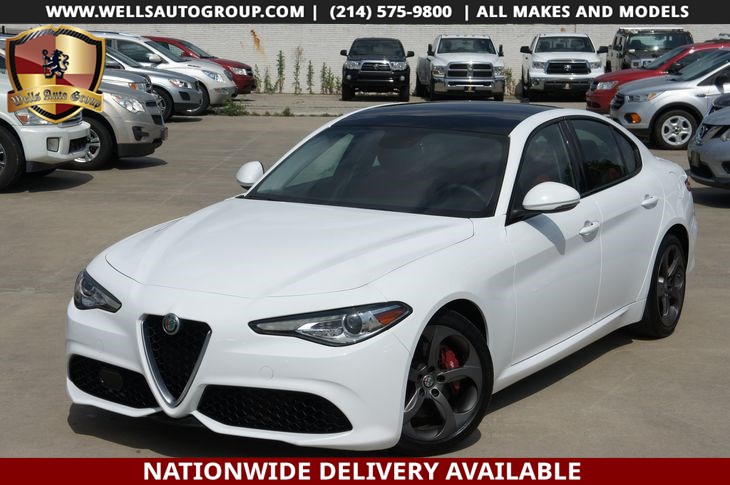 Sold 2017 Alfa Romeo Giulia Spt Pkg Pano Roof Bixenon 18 Whls In Mckinney