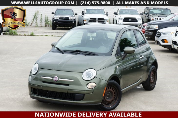 Sold 2012 Fiat 500 Pop In Mckinney