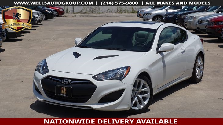 Sold 2013 Hyundai Genesis Coupe 2 0t Premium In Mckinney