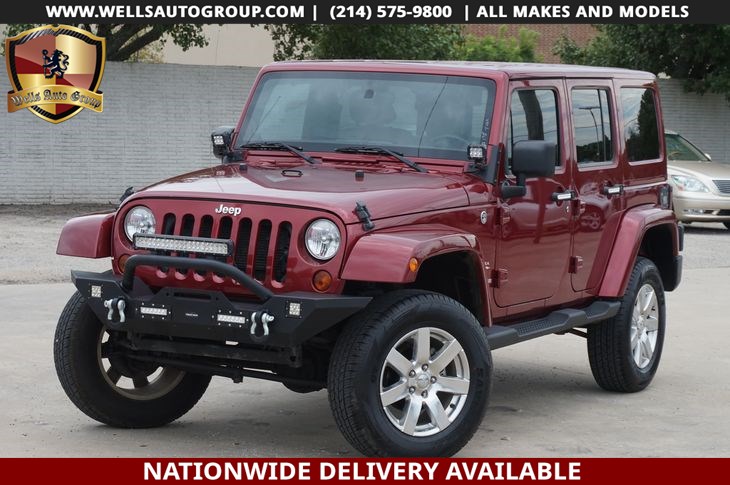 Sold 2012 Jeep Wrangler Unlimited Sahara In Mckinney