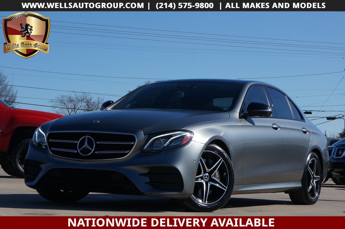 Sold 19 Mercedes Benz E 300 E 300 Designo Matte Grey Amg Pano Lthr Loaded In Mckinney