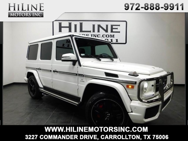 2015 Mercedes Benz G 63 Amg Suv Hi Line Motors